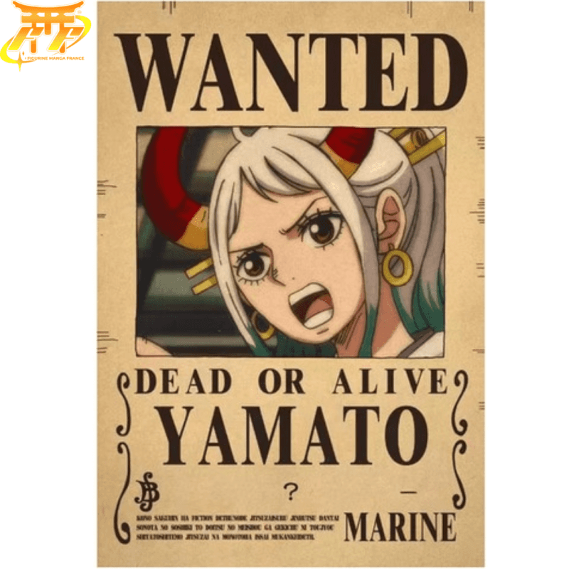 Wanted Yamato Poster - One Piece™