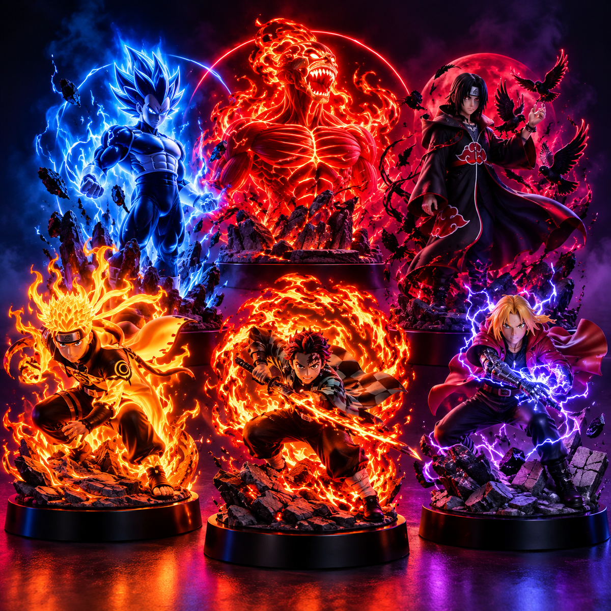 Anime - 3D LED Lamp