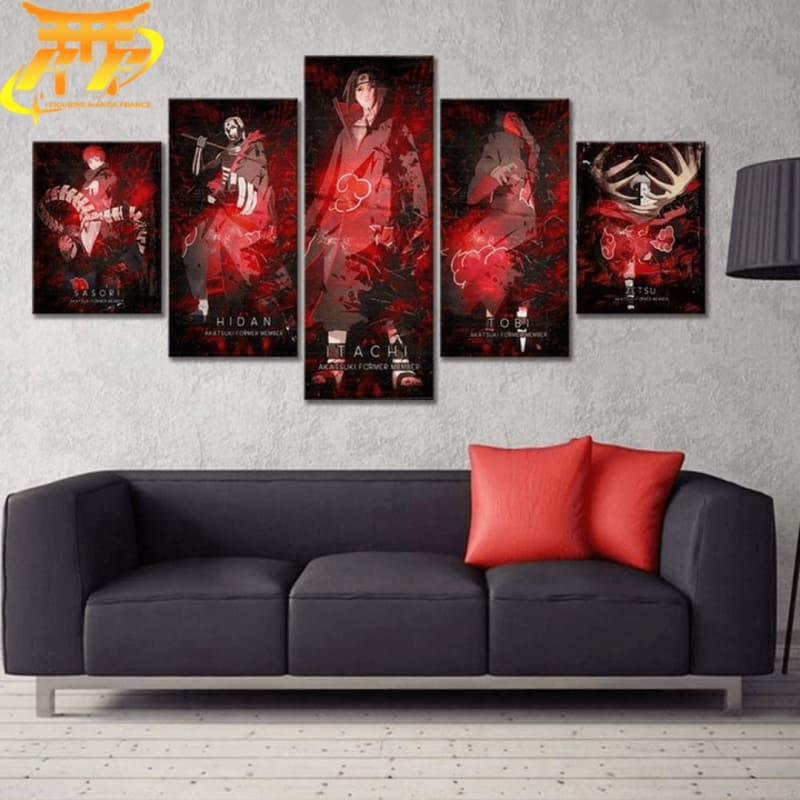Akatsuki Ingelijste Print - Naruto Shippuden™