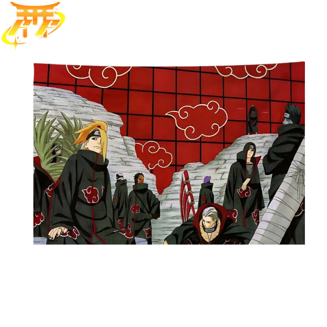 Akatsuki "Membres De L’Organisation" Vlag - Naruto™