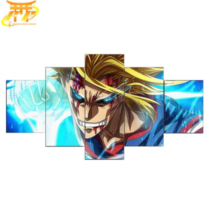 All Might Ingelijste Print - My Hero Academia™