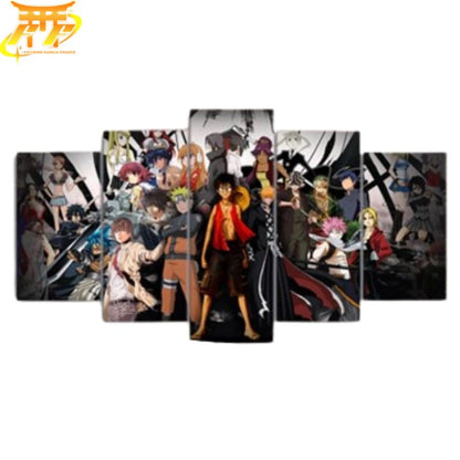 All Star Ingelijste Print - Figurine Manga France™
