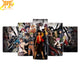 All Star Ingelijste Print - Manga Figuur Frankrijk™