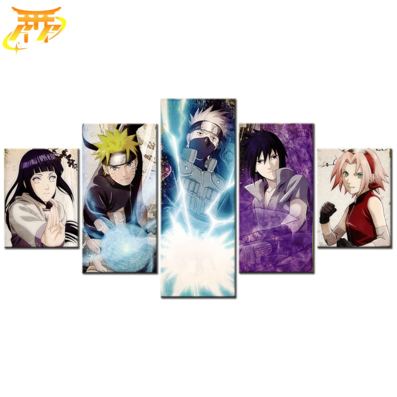 All Stars Ingelijste Print - Naruto Shippuden™