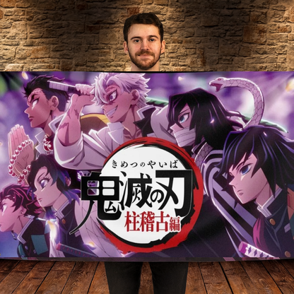 "Arc De L’Entraînement Des Hashira" Vlag - Demon Slayer™