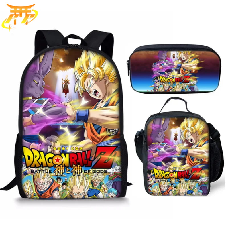 avec Trousse et Sacoche Bataille des dieux Rugzak - Dragon Ball Z™
