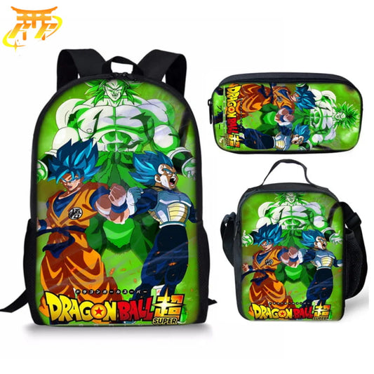 avec Trousse et Sacoche DBS Broly Rugzak - Dragon Ball Z™