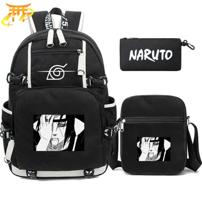 avec Trousse et Sacoche Itachi Rugzak - Naruto Shippuden™