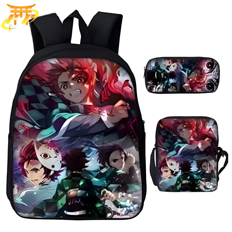 avec Trousse et Sacoche Kamado Tanjiro Rugzak - Demon Slayer™