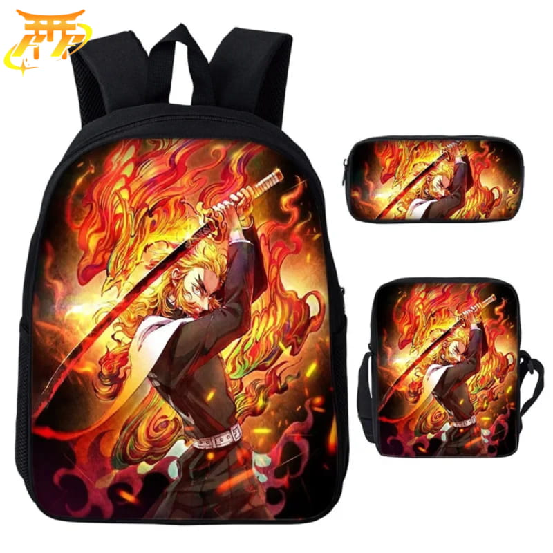 avec Trousse et Sacoche Kyojuro Rugzak - Demon Slayer™