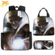 Naruto Hokage Rugzak met Etui en Tas - Naruto Shippuden™