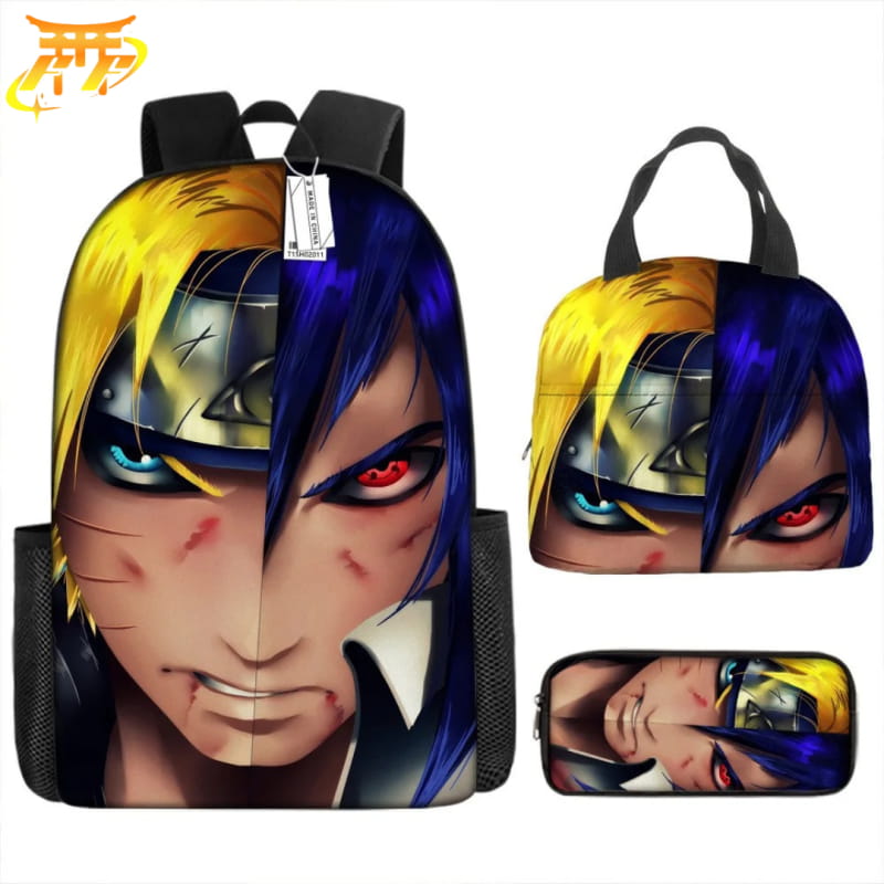 avec Trousse et Sacoche Naruto VS Sasuke Rugzak - Naruto Shippuden™