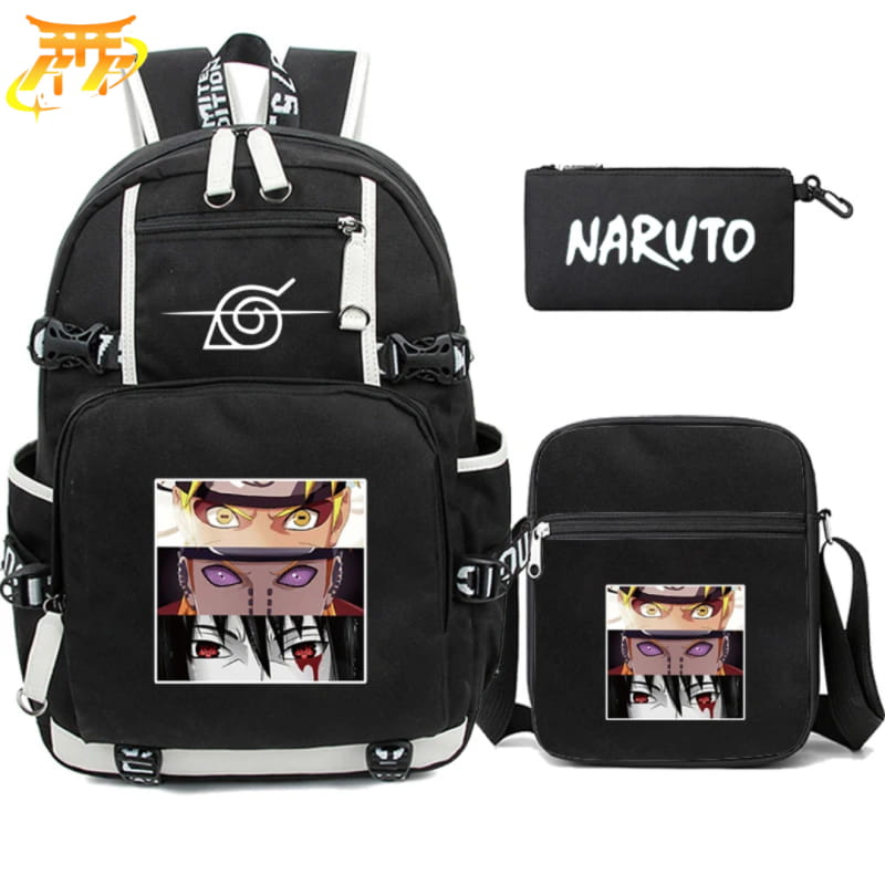 avec Trousse et Sacoche Naruto x Pain x Sasuke Rugzak - Naruto Shippuden™