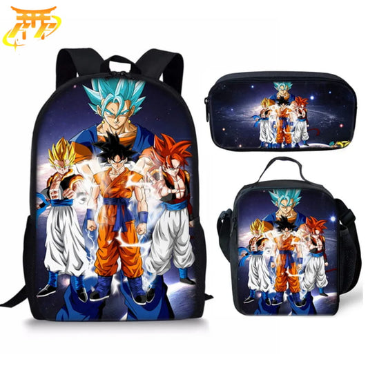avec Trousse et Sacoche Super Goku Rugzak - Dragon Ball Z™