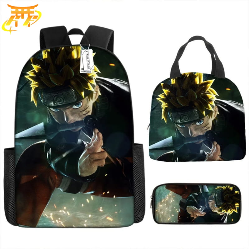 avec Trousse et Sacoche Uzumaki Naruto Rugzak - Naruto Shippuden™