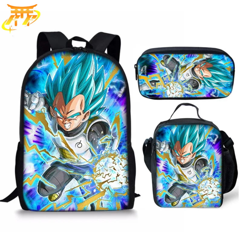 avec Trousse et Sacoche Vegeta SSB Final Flash Rugzak - Dragon Ball Z™