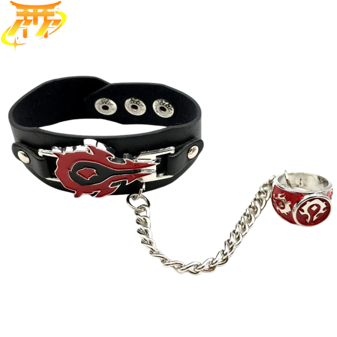 + Bague "Symbole De La Horde" Armband - World of Warcraft™