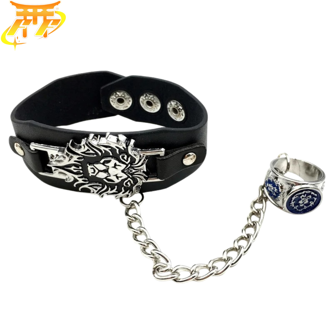 + Bague "Symbole De L’Alliance" Armband - World of Warcraft™