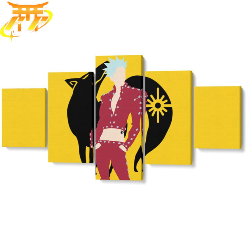 Ban Ingelijste Print - Seven Deadly Sins™