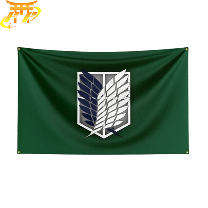 Blason Des Ailes De La Liberté Vlag - L’Attaque Des Titans™