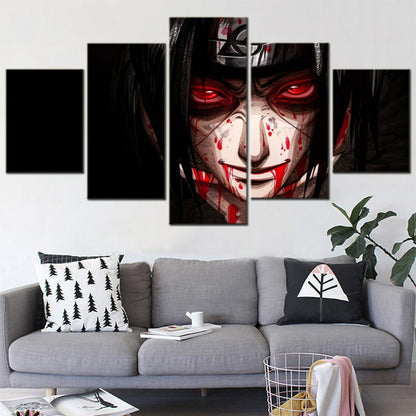 Blood Itachi Ingelijste Print - Naruto Shippuden™