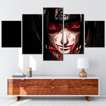 Blood Itachi Ingelijste Print - Naruto Shippuden™