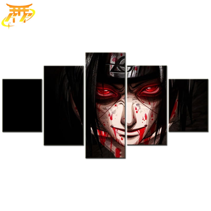 Blood Itachi Ingelijste Print - Naruto Shippuden™