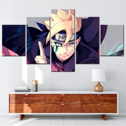 Boruto Two Blue Vortex Ingelijste Print - Naruto Shippuden™