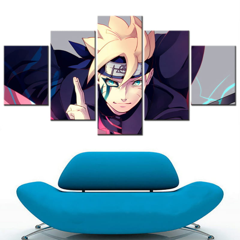 Boruto Two Blue Vortex Ingelijste Print - Naruto Shippuden™