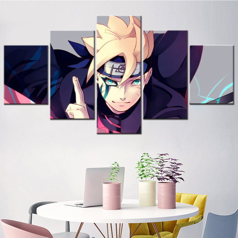 Boruto Two Blue Vortex Ingelijste Print - Naruto Shippuden™