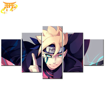 Boruto Two Blue Vortex Ingelijste Print - Naruto Shippuden™