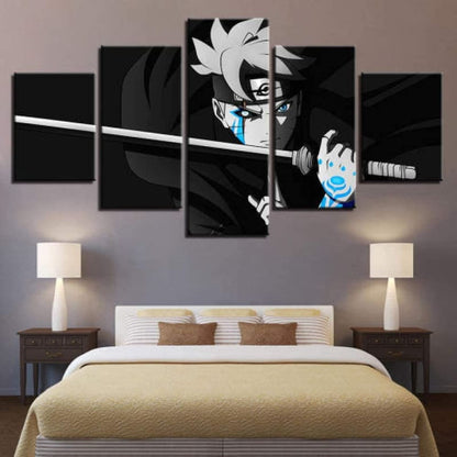 Boruto Uzumaki Ingelijste Print - Naruto Shippuden™