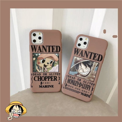 Chopper WANTED iPhone Hoesje - One Piece™