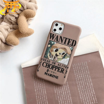 Chopper WANTED iPhone Hoesje - One Piece™
