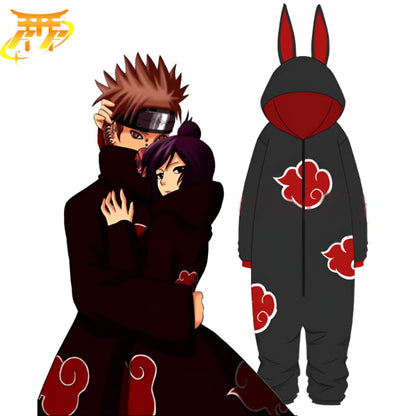 Combinaison Akatsuki Pyjama - Naruto Shippuden™