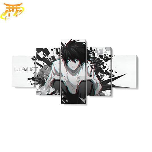 de L Lawliet Ingelijste Print - Death Note™