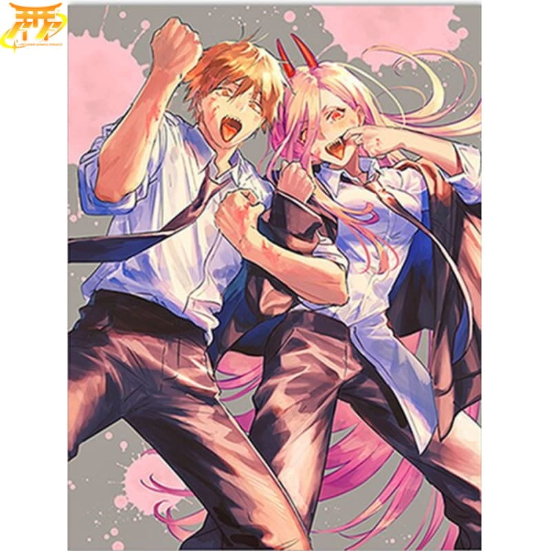 Denji x Power Poster - Chainsaw Man™