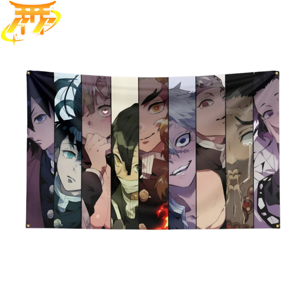 Des Maîtres Du Corps Des Pourfendeurs Vlag - Demon Slayer™
