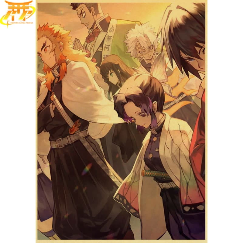 des Piliers (Hashira) Poster - Demon Slayer™
