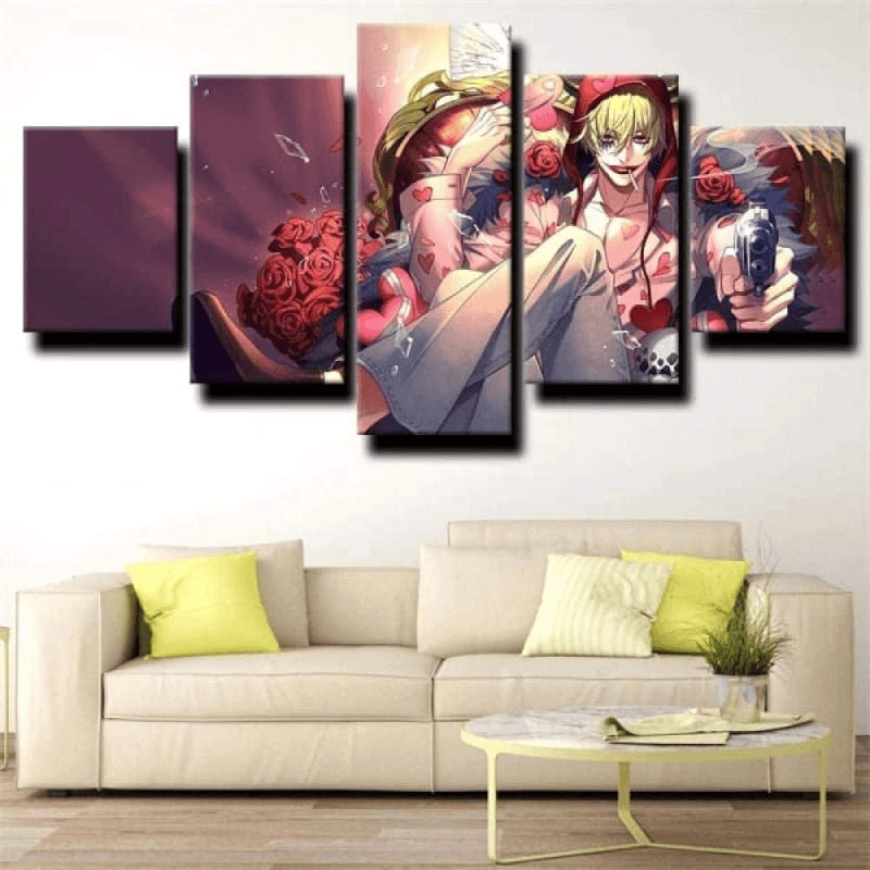 Don Quichotte Rossinante Corazon Ingelijste Print - One Piece™