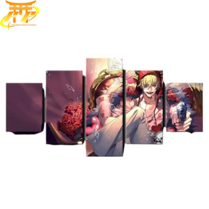Don Quichotte Rossinante Corazon Ingelijste Print - One Piece™