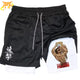 Eat Your Protein Noir et Blanc Short - Attack on Titan™