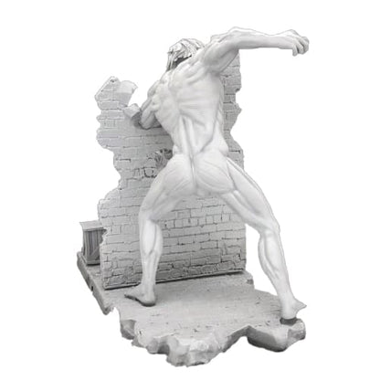 en résine Titan Assailant et Eren Jaeger Figuur - Attack on Titan™