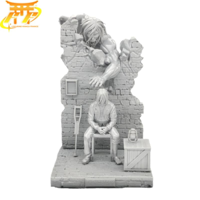 en résine Titan Assailant et Eren Jaeger Figuur - Attack on Titan™
