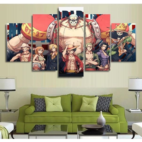 Équipage des Mugiwara Ingelijste Print - One Piece™
