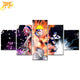 Equipe 7 Attaque Signature Ingelijste Print - Naruto Shippuden™