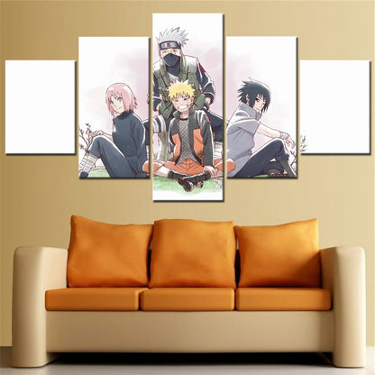 Equipe 7 Ingelijste Print - Naruto Shippuden™