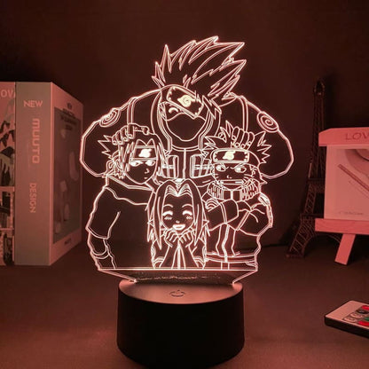Équipe 7 LED Lamp - Naruto Shippuden™