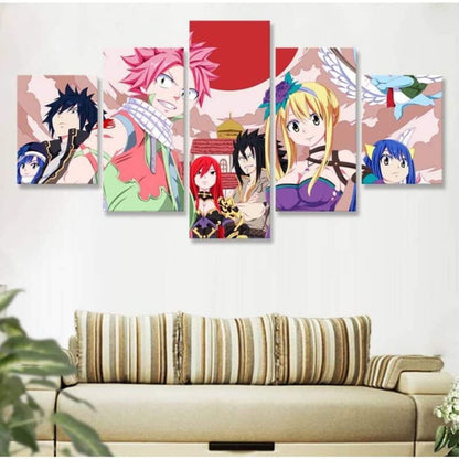 "Equipe A" de Fairy Tail Ingelijste Print - Fairy Tail™
