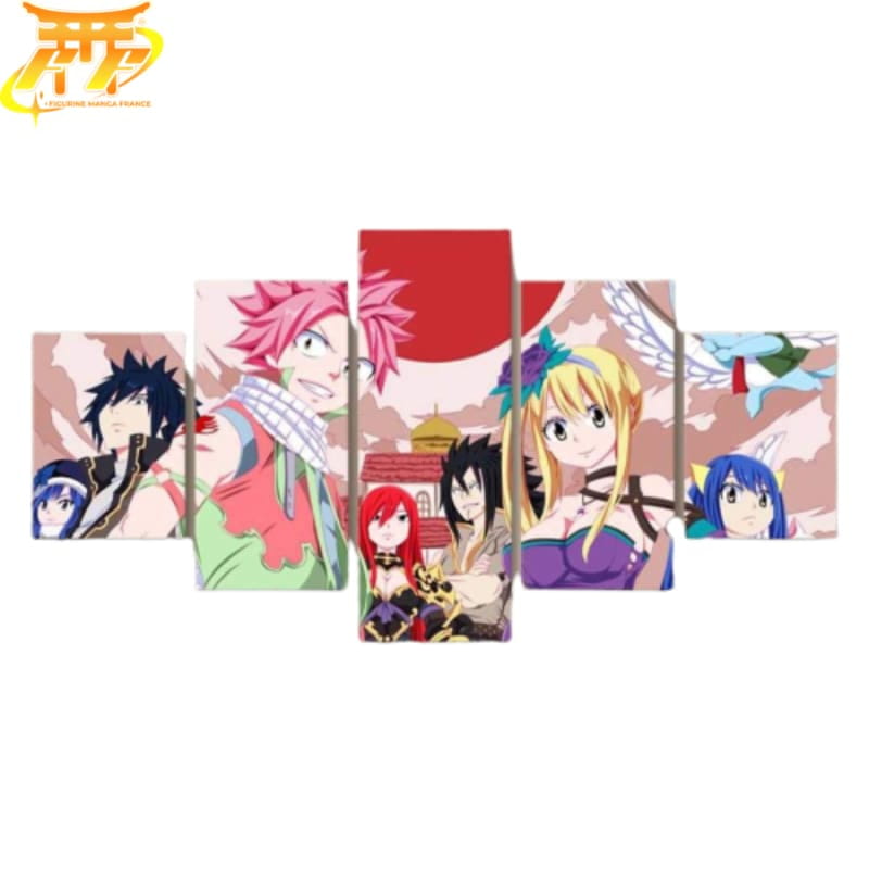 "Equipe A" de Fairy Tail Ingelijste Print - Fairy Tail™